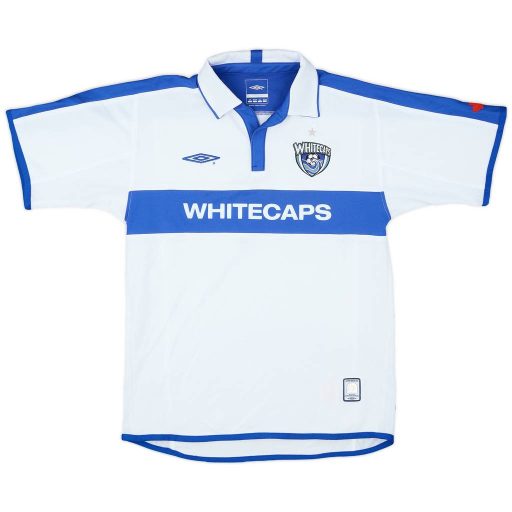 2004-05 Vancouver Whitecaps Home Shirt - 8/10 - (L.Boys)