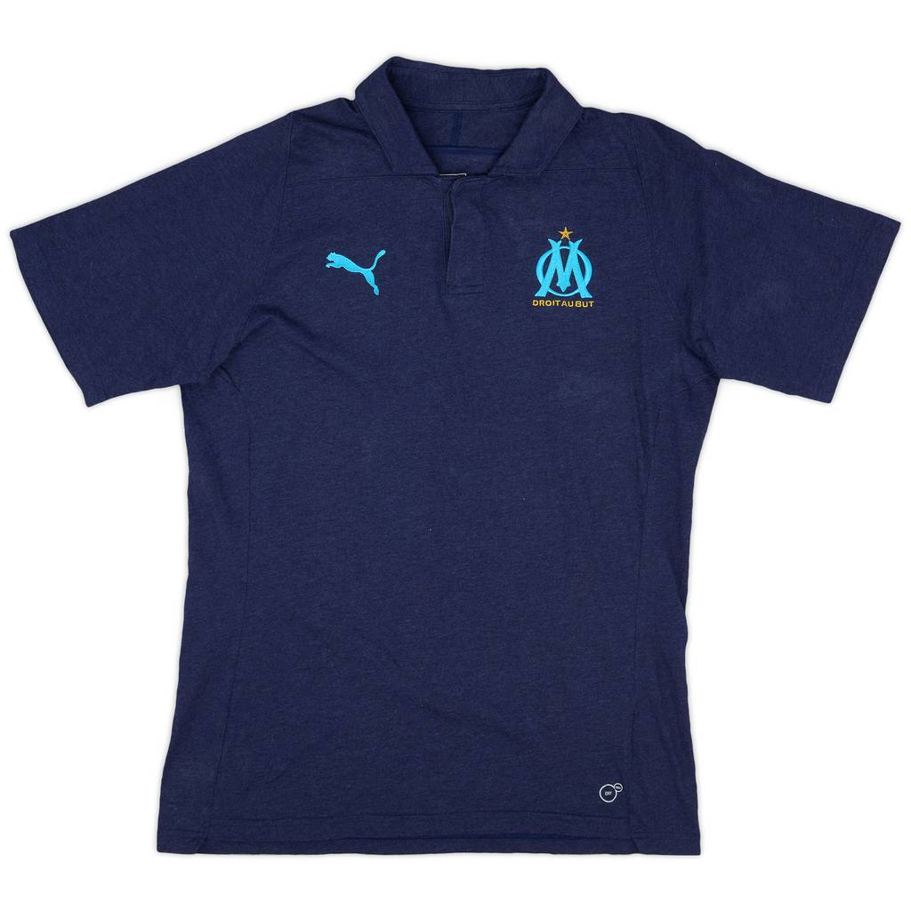 2018-19 Olympique Marseille Puma Polo Shirt - 7/10 - (L)