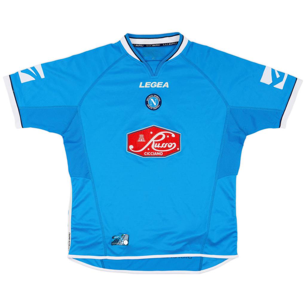2003-04 Napoli Home Shirt - 8/10 - (XL)