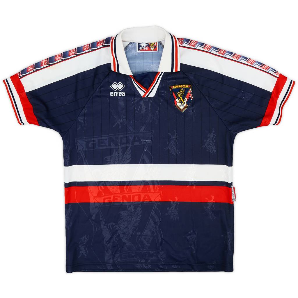 1996-97 Genoa Errea Training Shirt - 6/10 - (S)