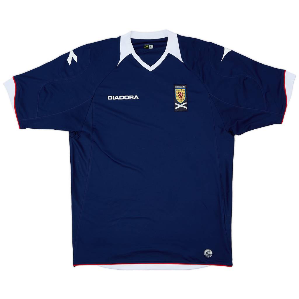 2008-09 Scotland Home Shirt - 7/10 - (L)