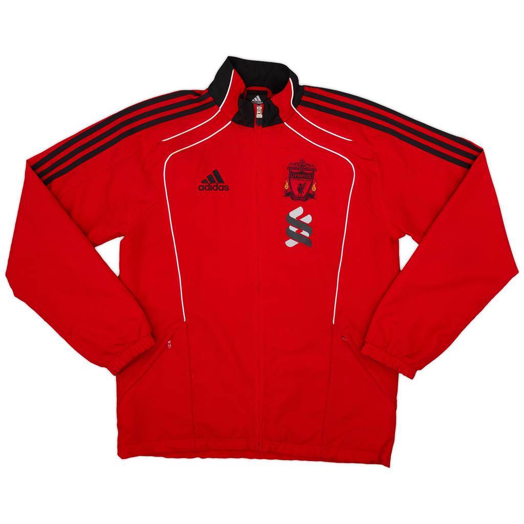 2010-11 Liverpool adidas Track Jacket - 10/10 - (S)