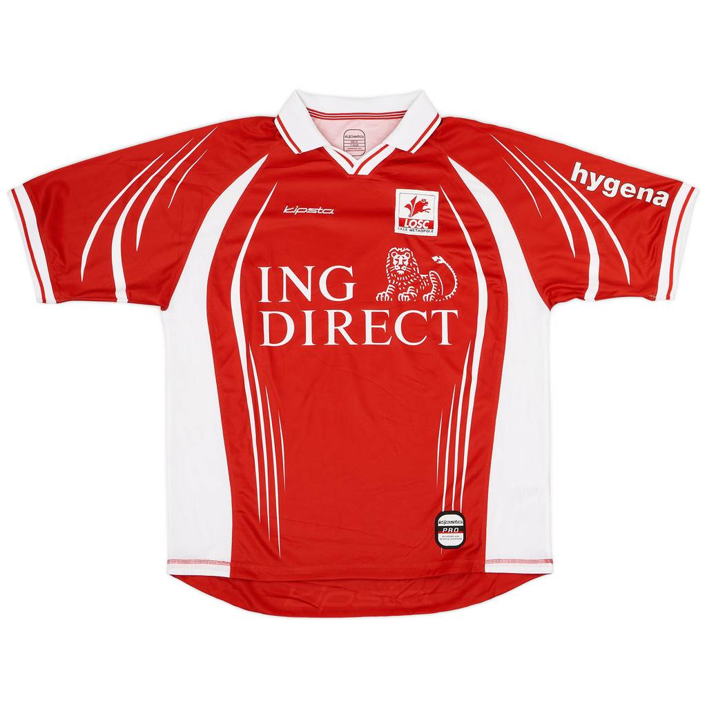 2001-02 Lille Home Shirt - 8/10 - (XL)