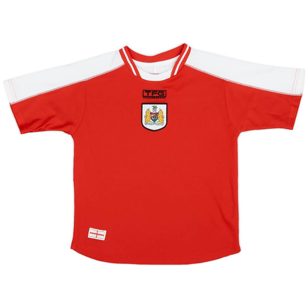 2003-04 Bristol City Home Shirt - 9/10 - (M.Boys)