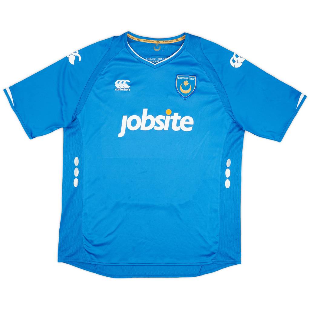 2009-10 Portsmouth Home Shirt - 7/10 - (XL)
