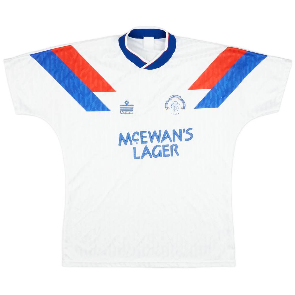 1990-92 Rangers Away Shirt - 8/10 - (L)
