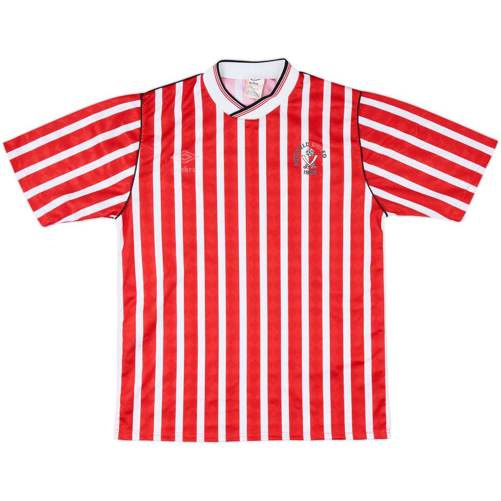 1987-90 Sheffield United Home Shirt - 4/10 - (S)