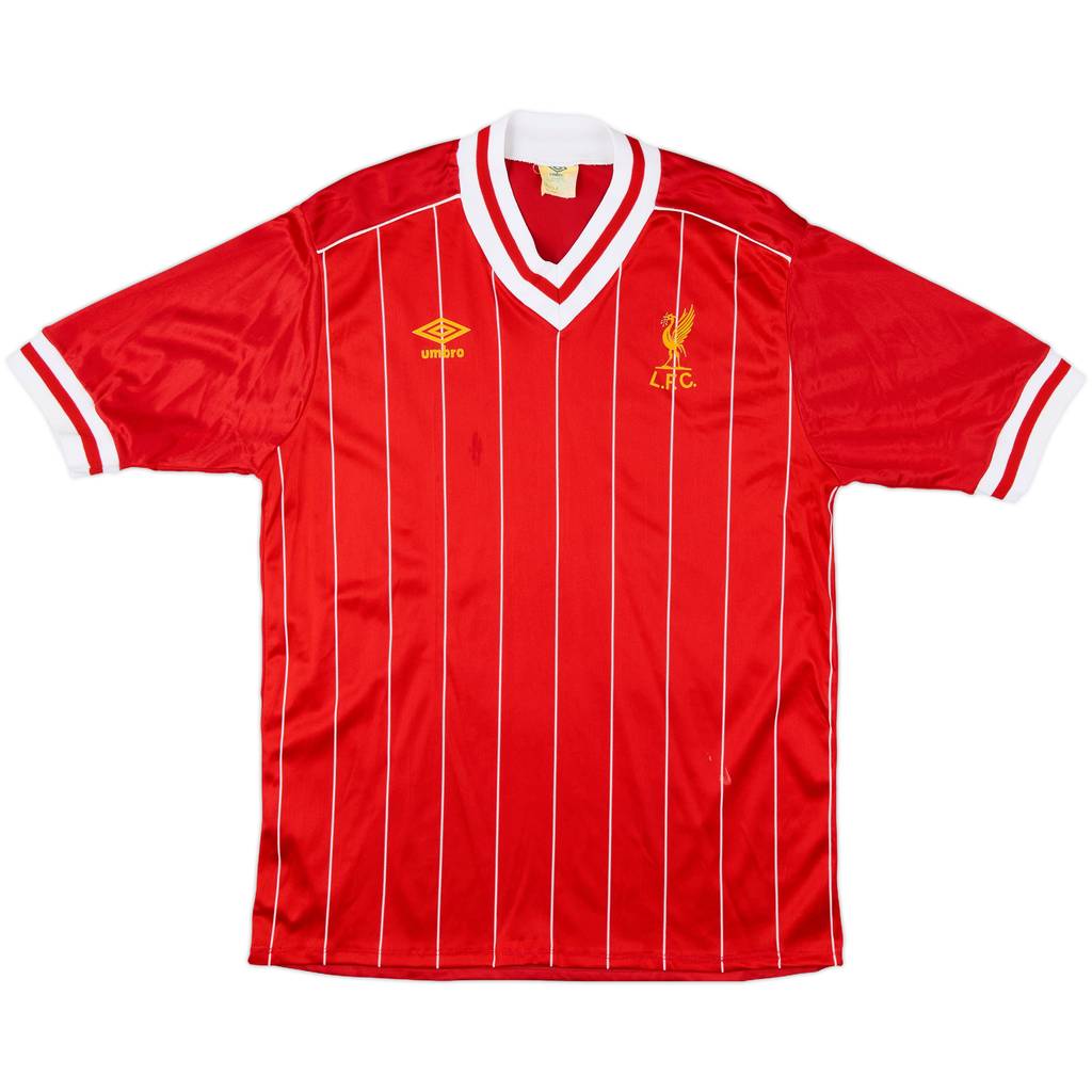 1982-85 Liverpool Home Shirt - 7/10 - (L)