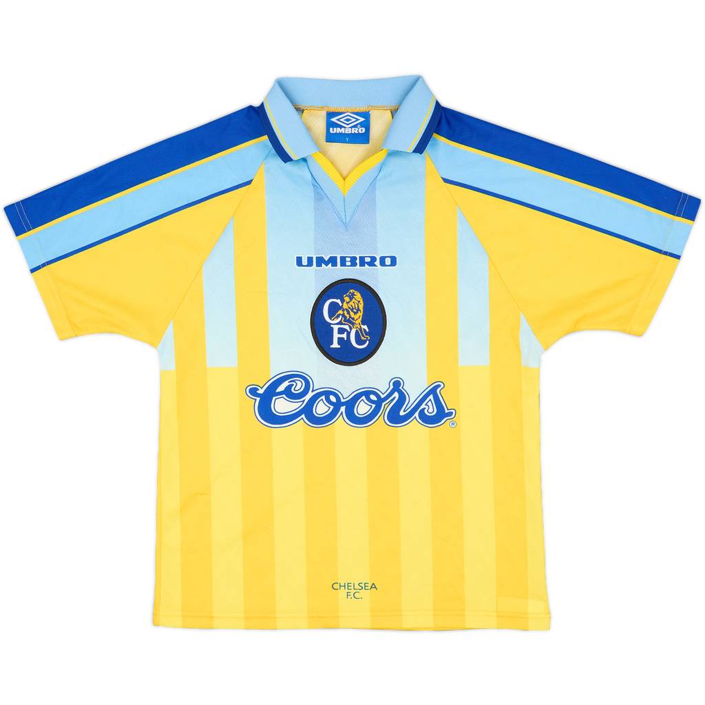1996-97 Chelsea Away Shirt - 6/10 - (Y)