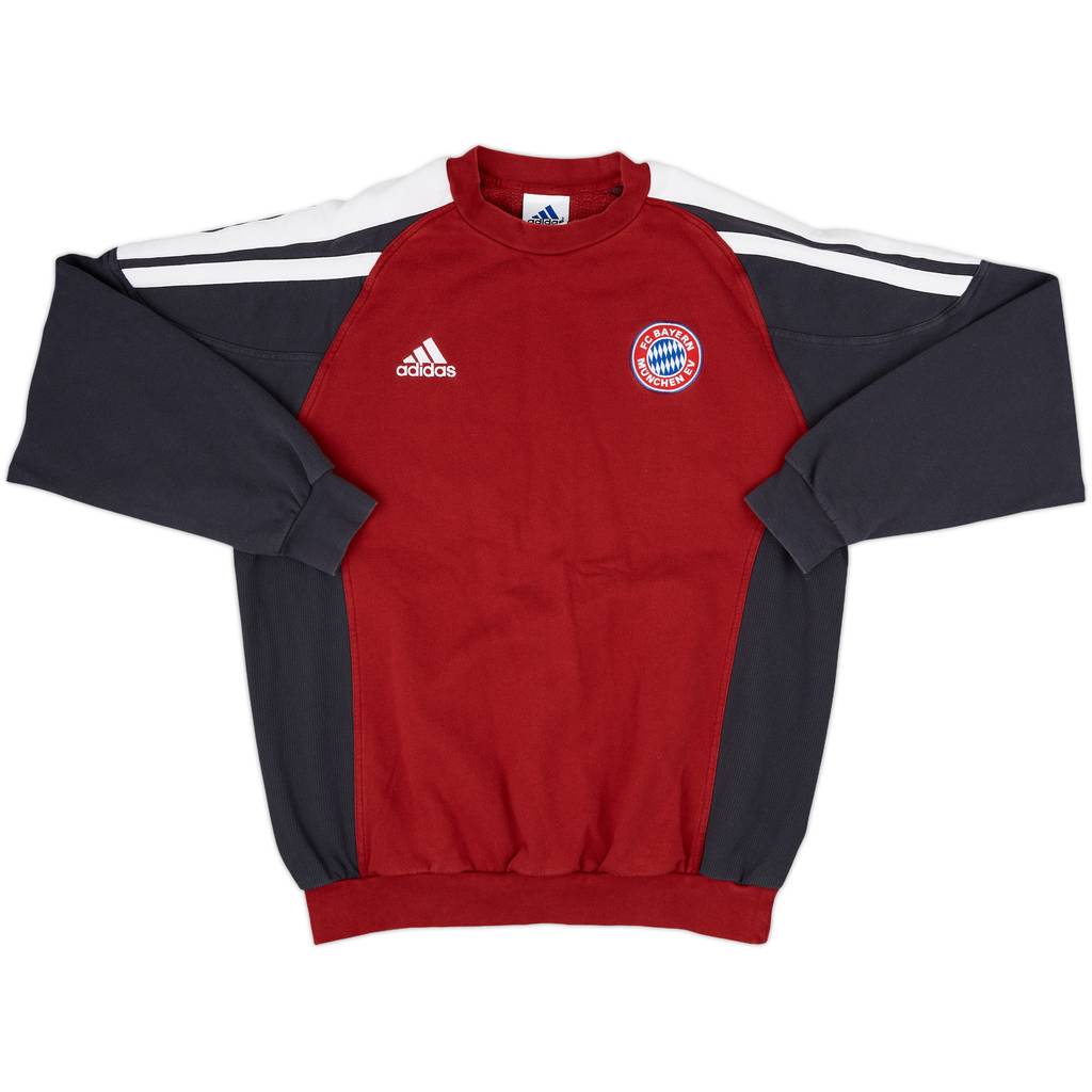 2001-02 Bayern Munich adidas Sweat Top - 8/10 - (L)