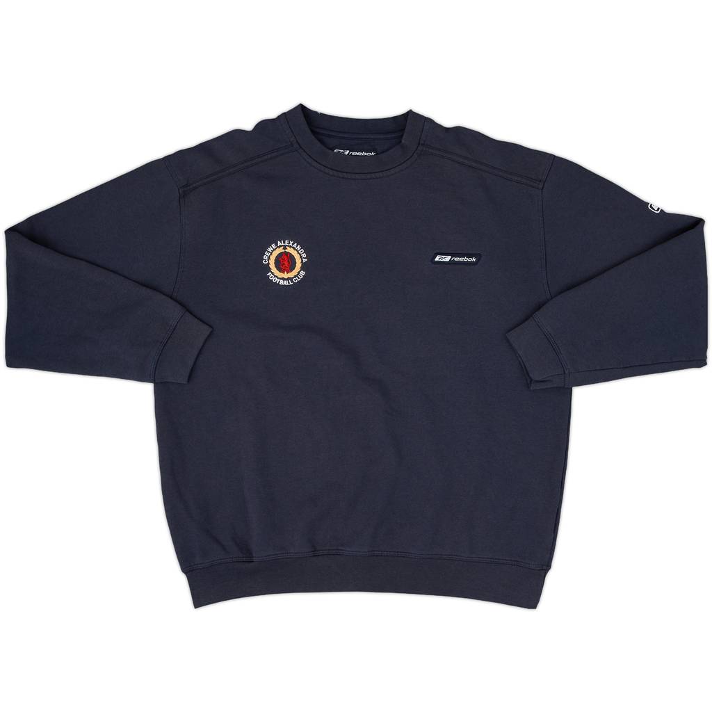 2003-04 Crewe Alexandra Reebok Sweat Top - 8/10 - (XL)