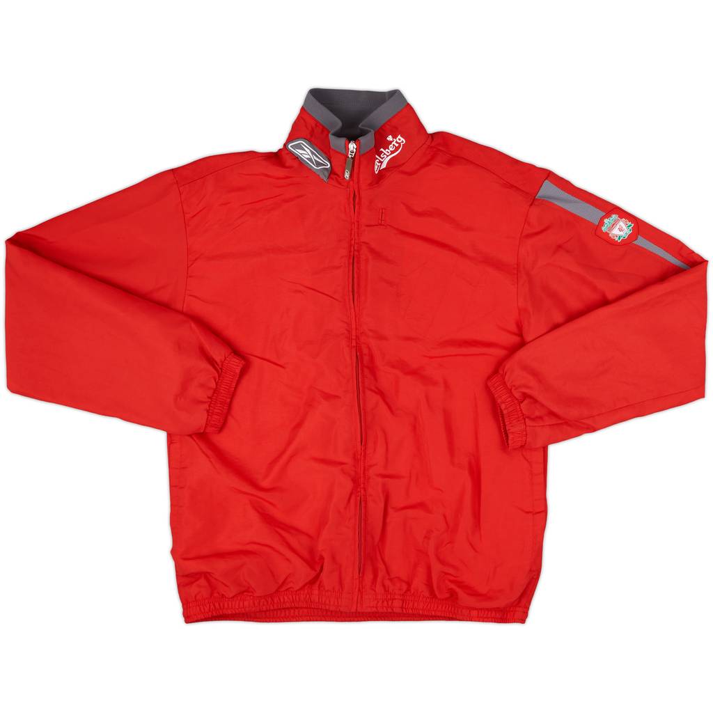 2005-06 Liverpool Reebok Track Jacket - 8/10 - (S)