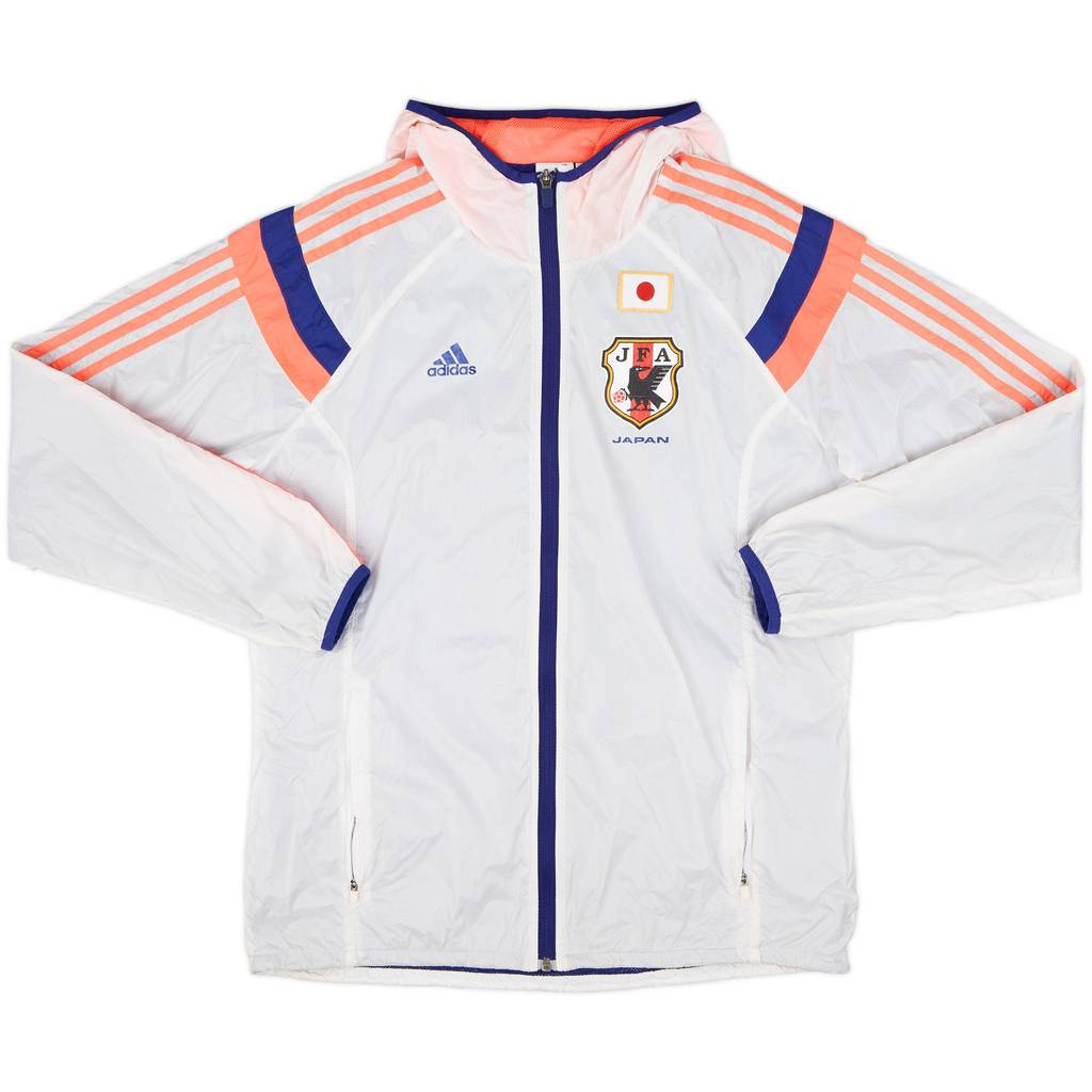 2013-14 Japan adidas Hooded Windbreaker Jacket - 8/10 - (M)