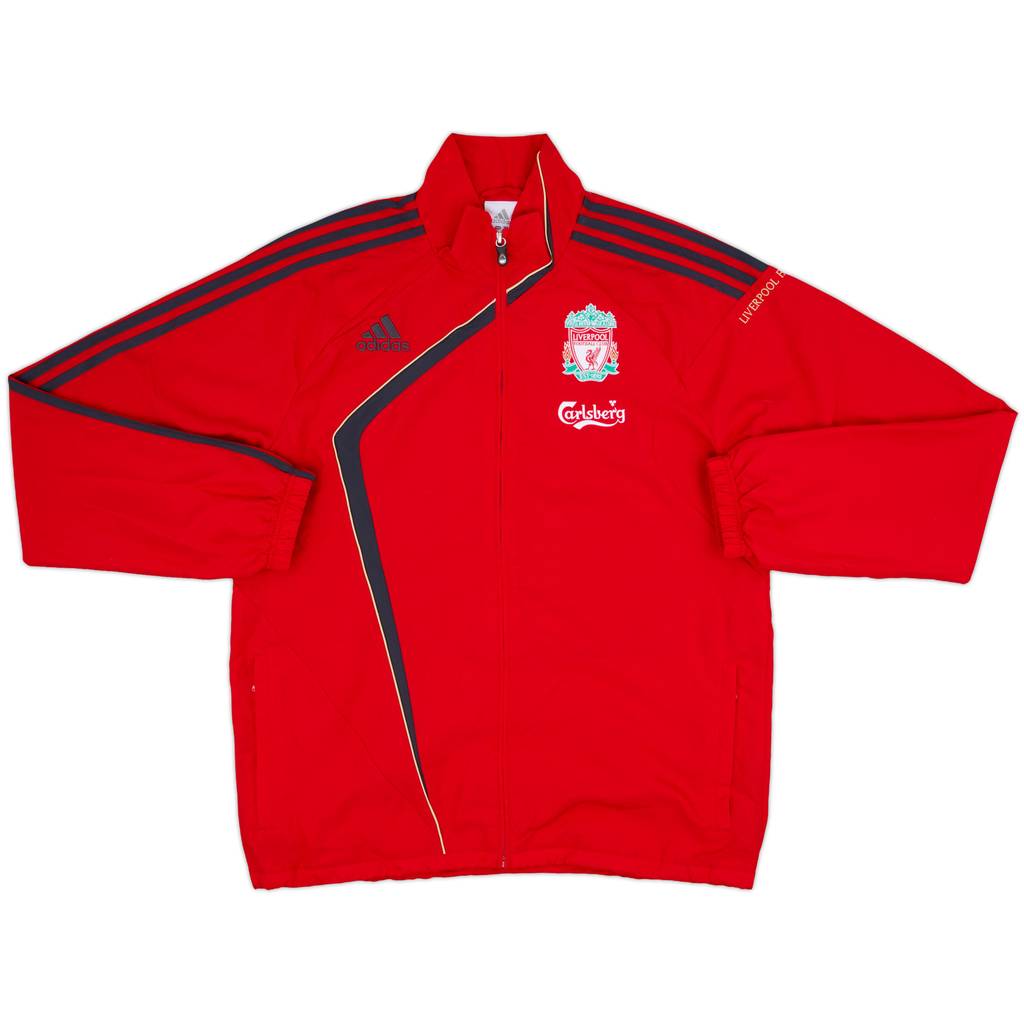 2009-10 Liverpool adidas Track Jacket - 8/10 - (L)