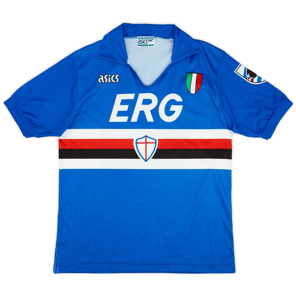 1991-92 Sampdoria Home Shirt - 8/10 - (M)