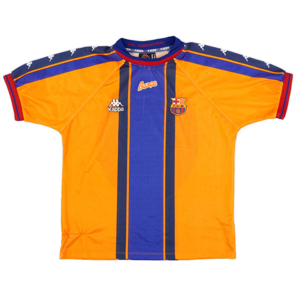 1997-98 Barcelona Away Shirt - 7/10 - (S)