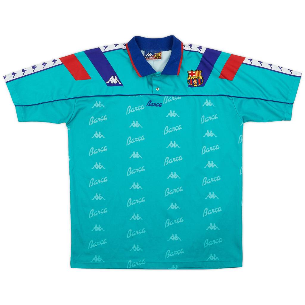 1992-95 Barcelona Away Shirt - 8/10 - (XL)