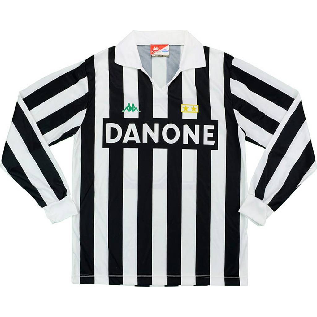 1992-94 Juventus Home L/S Shirt - 8/10 - (S)