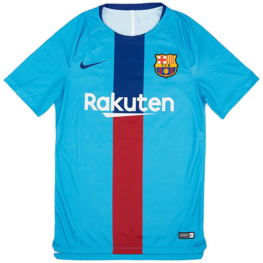 2018-19 Barcelona Nike Training Shirt - 8/10 - (S)