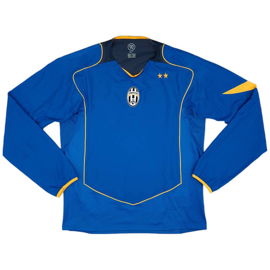 2004-05 Juventus Player Issue Third L/S Shirt - 8/10 - (L)