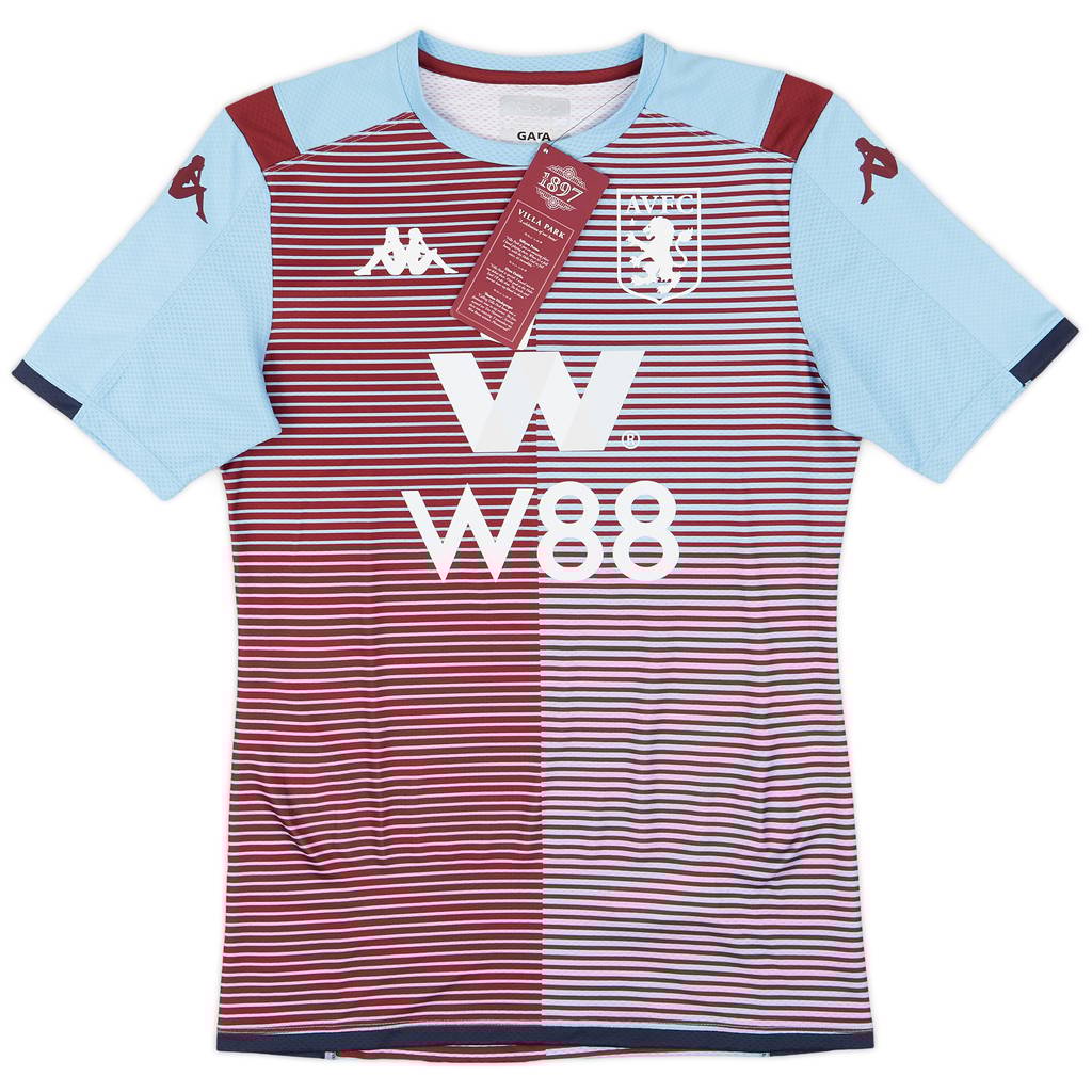 2019-20 Aston Villa Kappa Pre-Match Training Shirt (M)