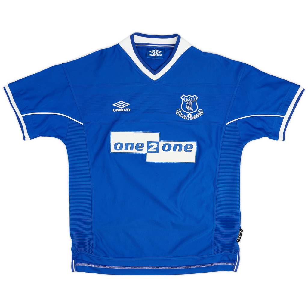 1999-00 Everton Home Shirt - 9/10 - (L)