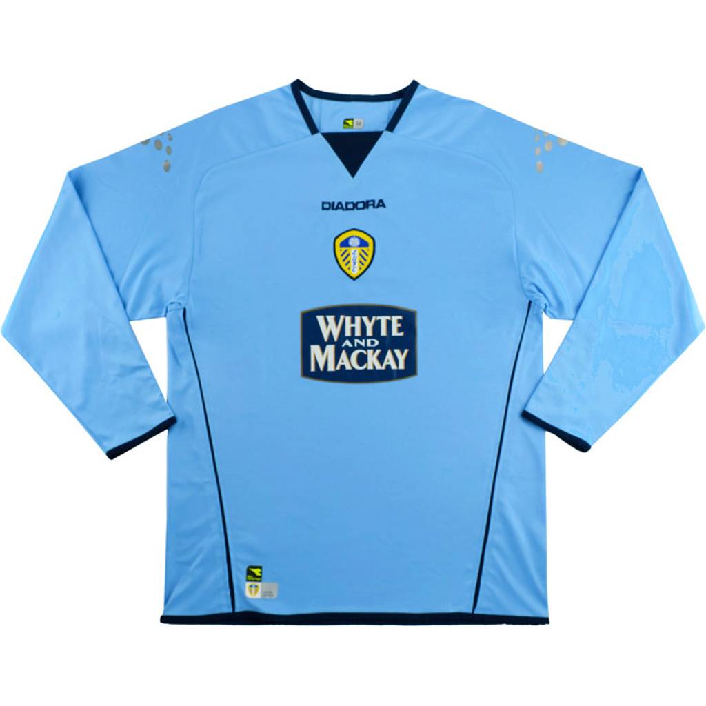 2004-05 Leeds United L/S Away Shirt - 6/10 - XL