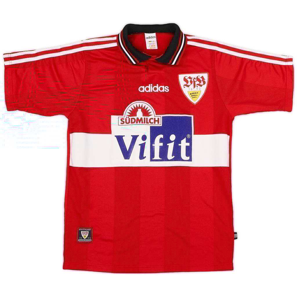 1996-97 Stuttgart Away Shirt - 9/10 - (Y)