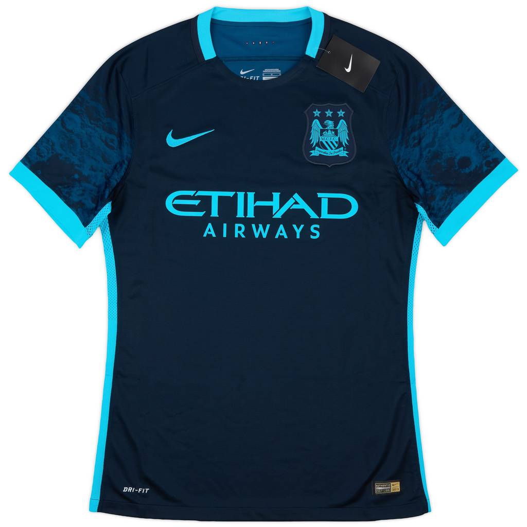 2015-16 Manchester City Authentic Away Shirt