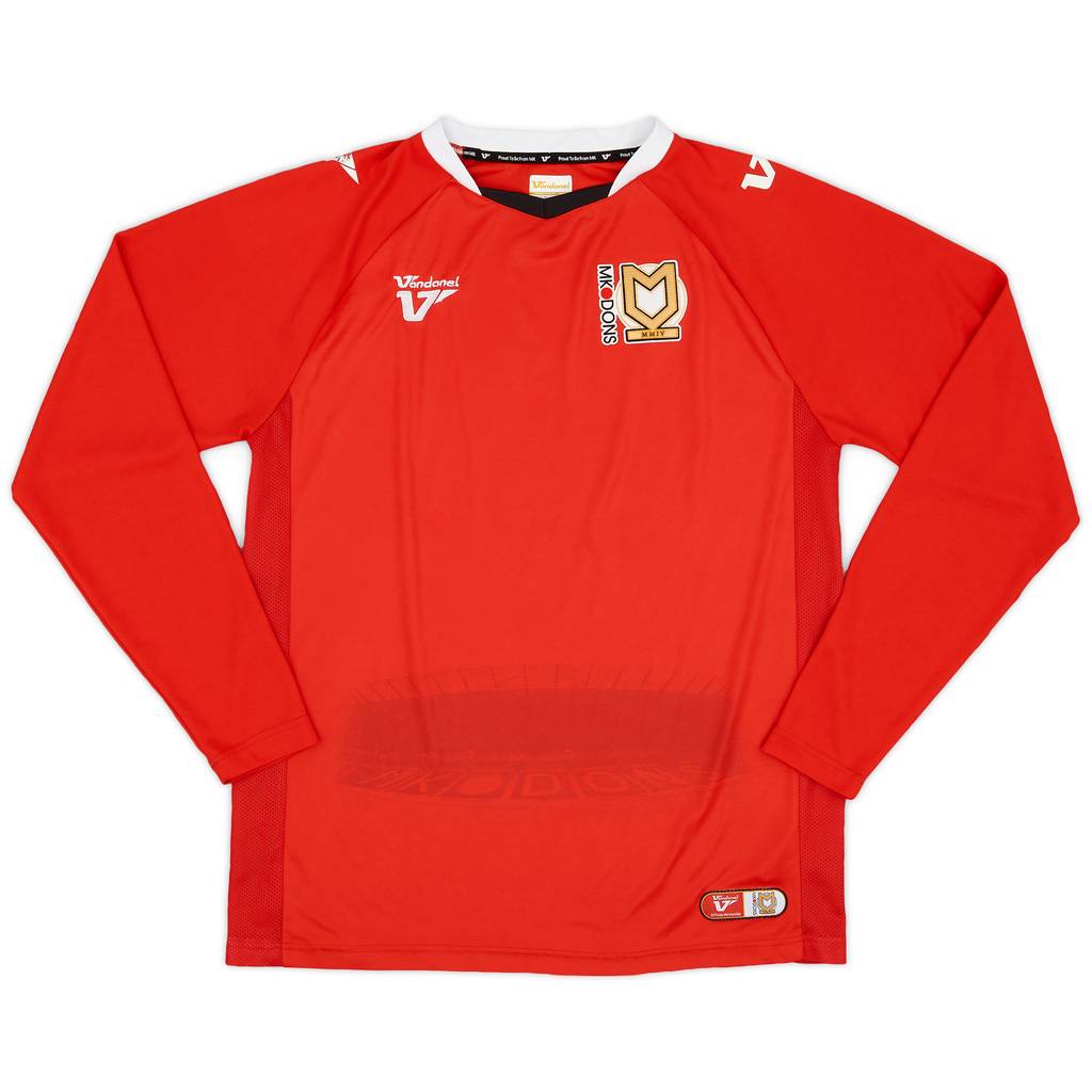 2012-13 MK Dons Away L/S Shirt - 8/10 - (M)