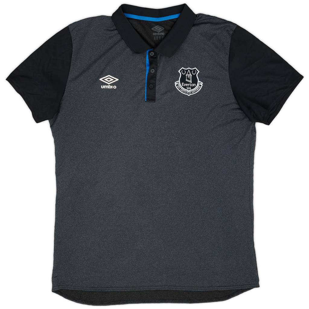 2018-19 Everton Umbro Polo Shirt - 8/10 - (XL)