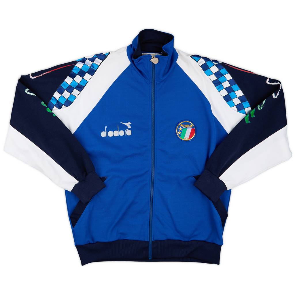 1990 Italy Diadora Track Jacket - 7/10 - (3XL)