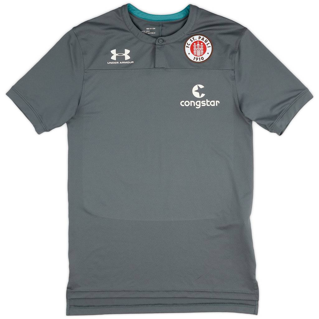 2018-19 St Pauli Under Armour Training Shirt - 9/10 - (S)