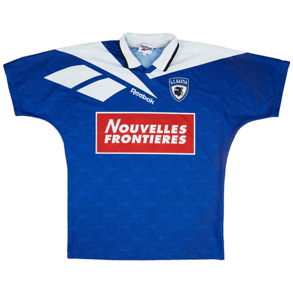 1995-96 Bastia Home Shirt - 9/10 - (L)