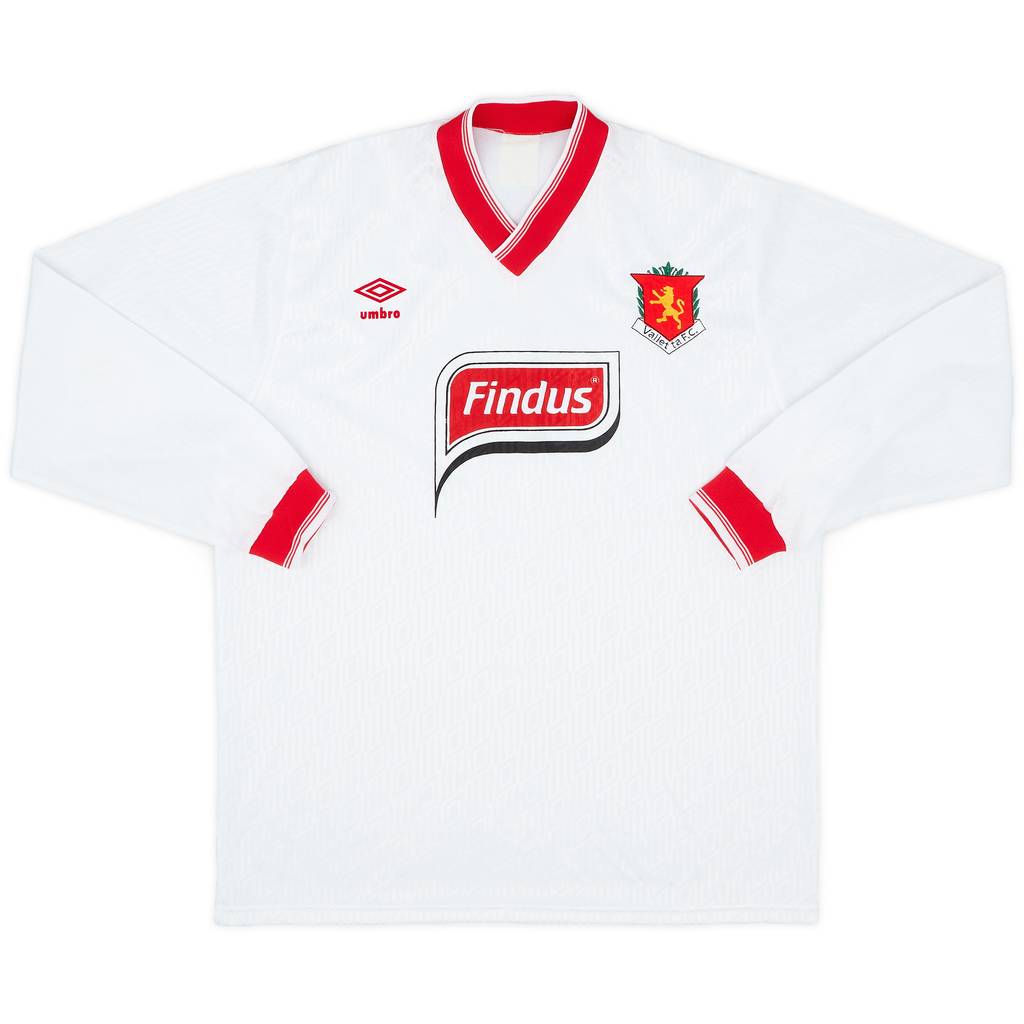 1992-94 Valletta FC Home L/S Shirt - 9/10 - (XL)
