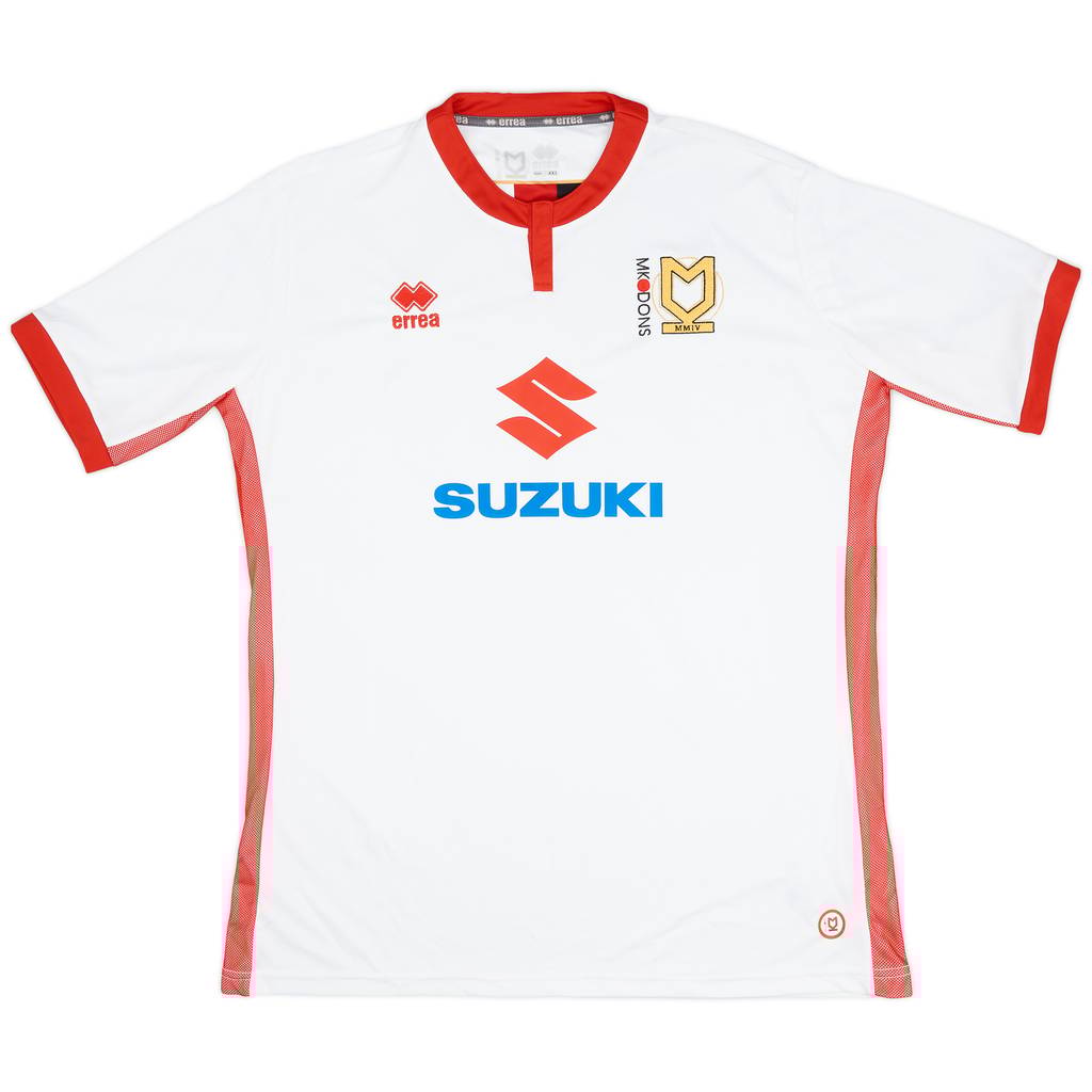2017-18 MK Dons Home Shirt - 9/10 - (4XL)
