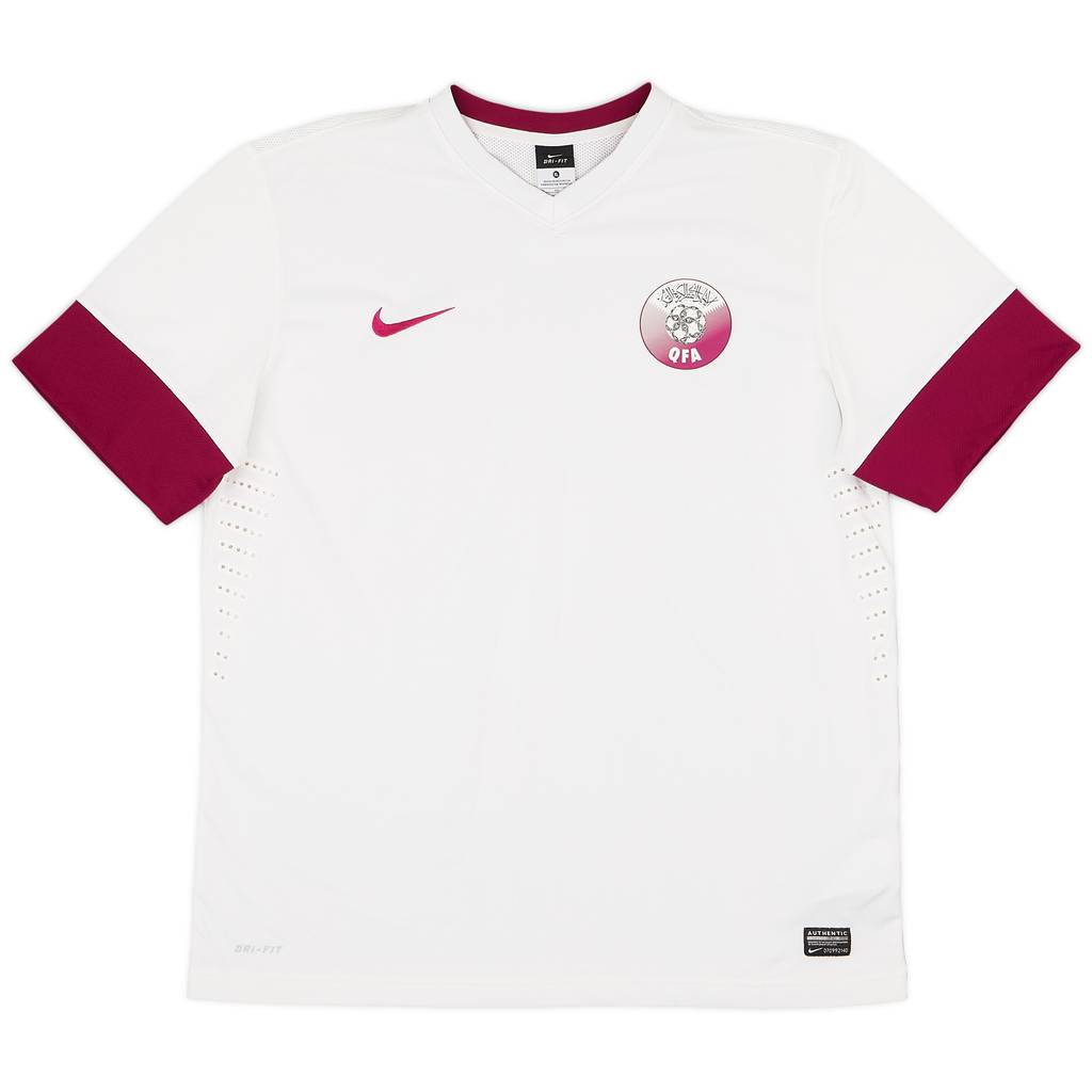 2012-14 Qatar Player Issue Away Shirt - 7/10 - (XL)