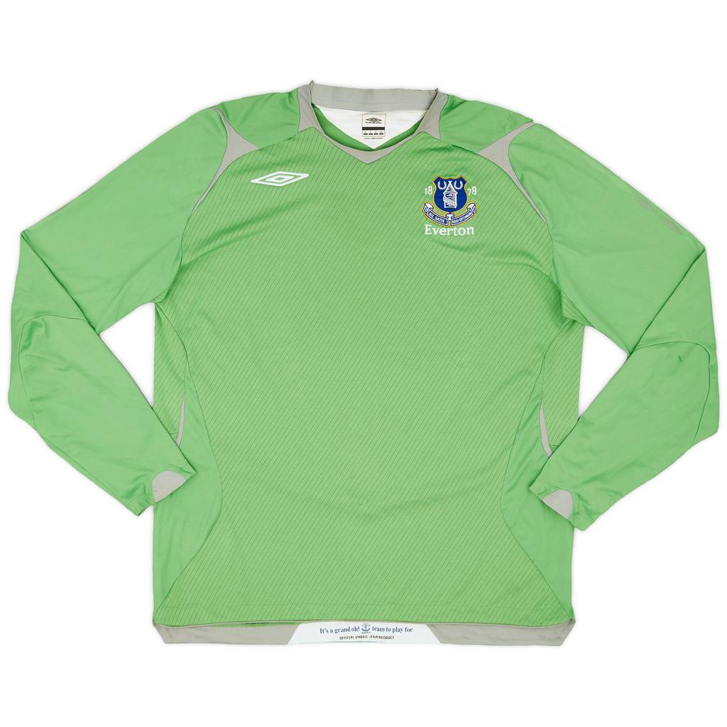 2008-09 Everton GK Shirt - 9/10 - (XL)