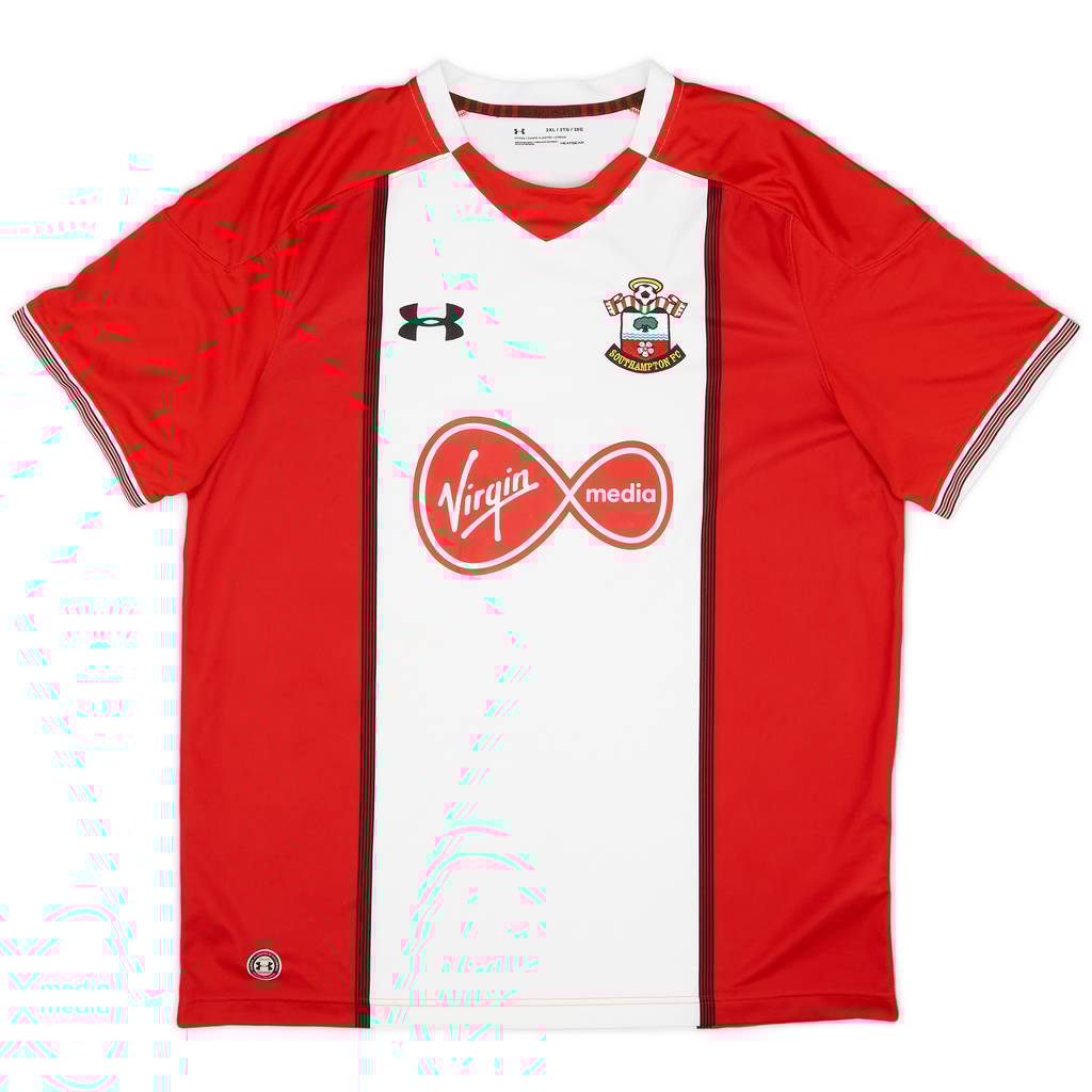2017-18 Southampton Home Shirt - 9/10 - (XXL)