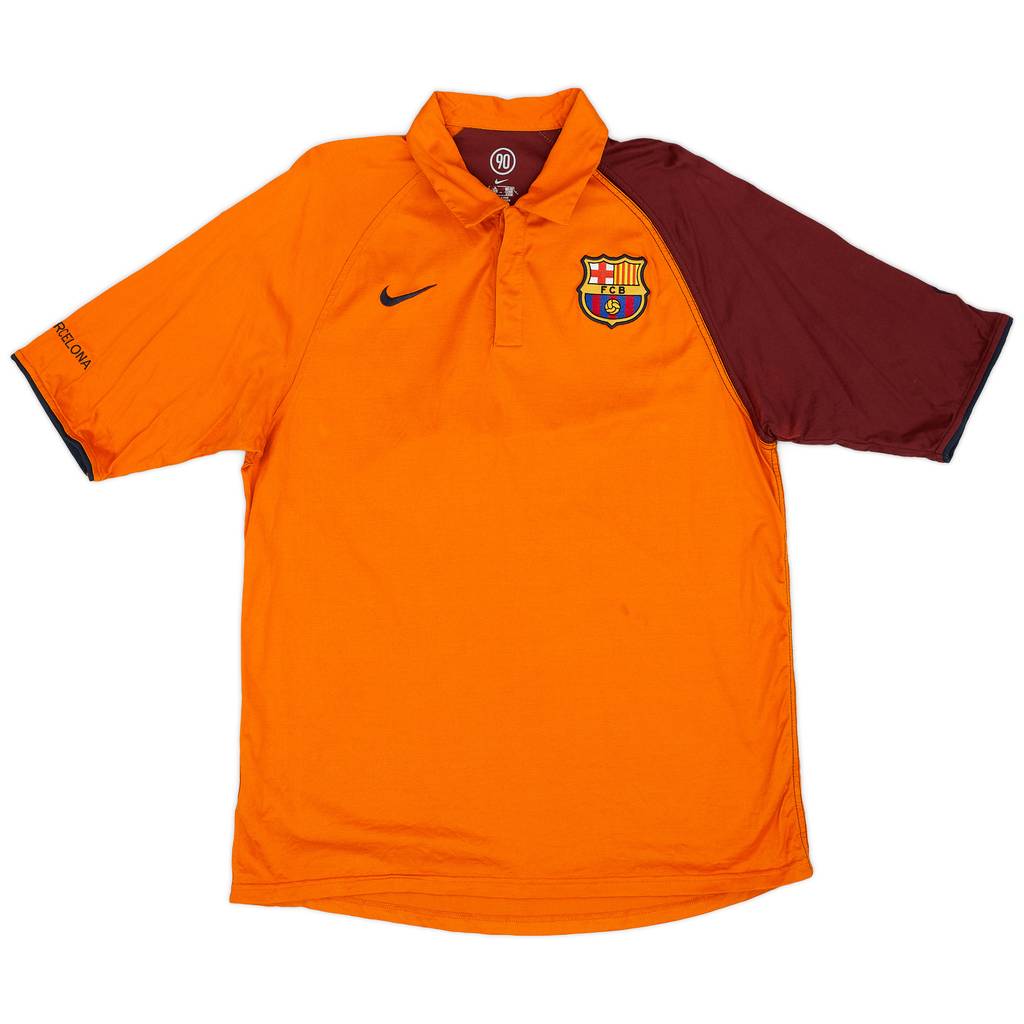 2004-05 Barcelona Nike Training Polo Shirt - 7/10 - (XL)