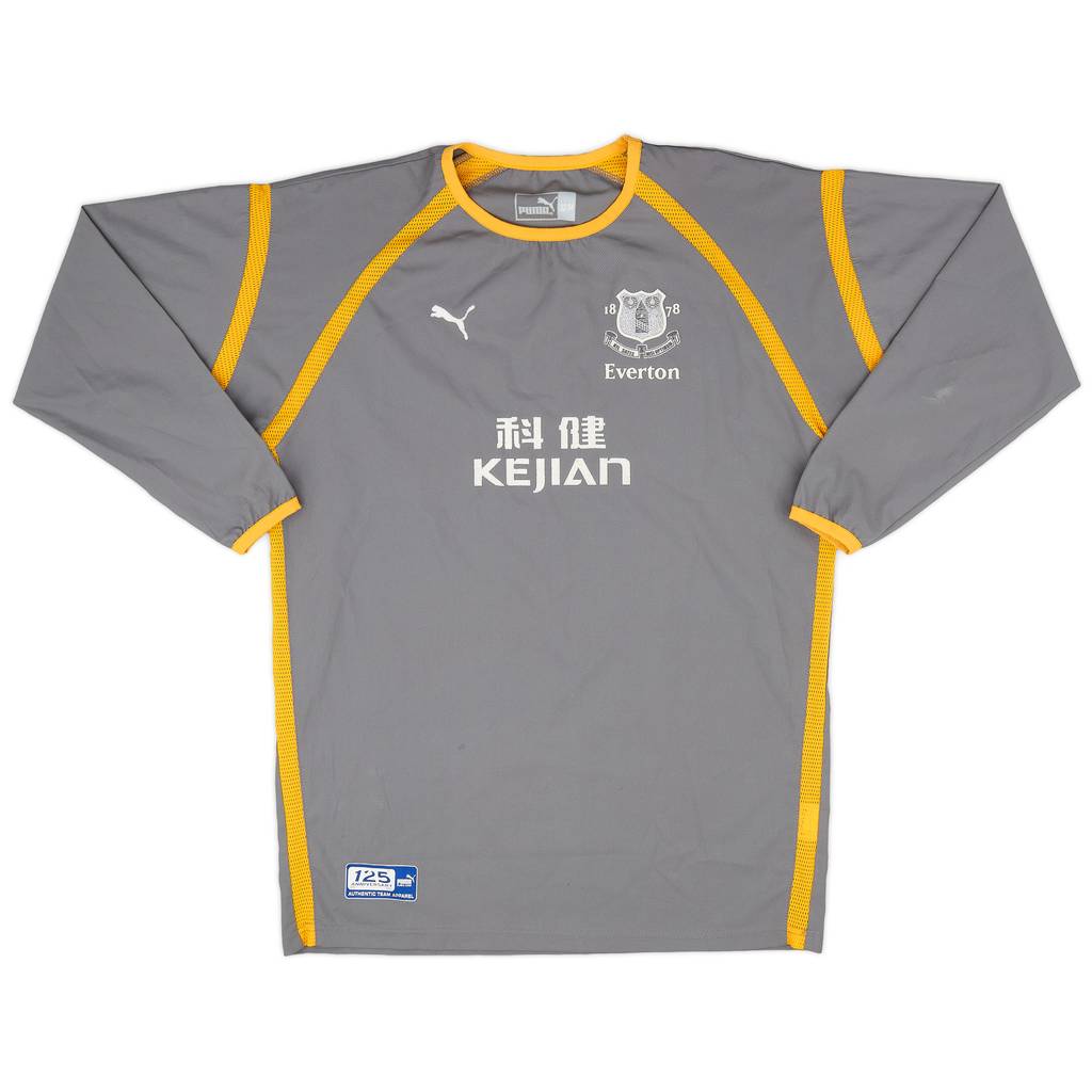 2003-04 Everton GK Shirt - 8/10 - (XL.Boys)