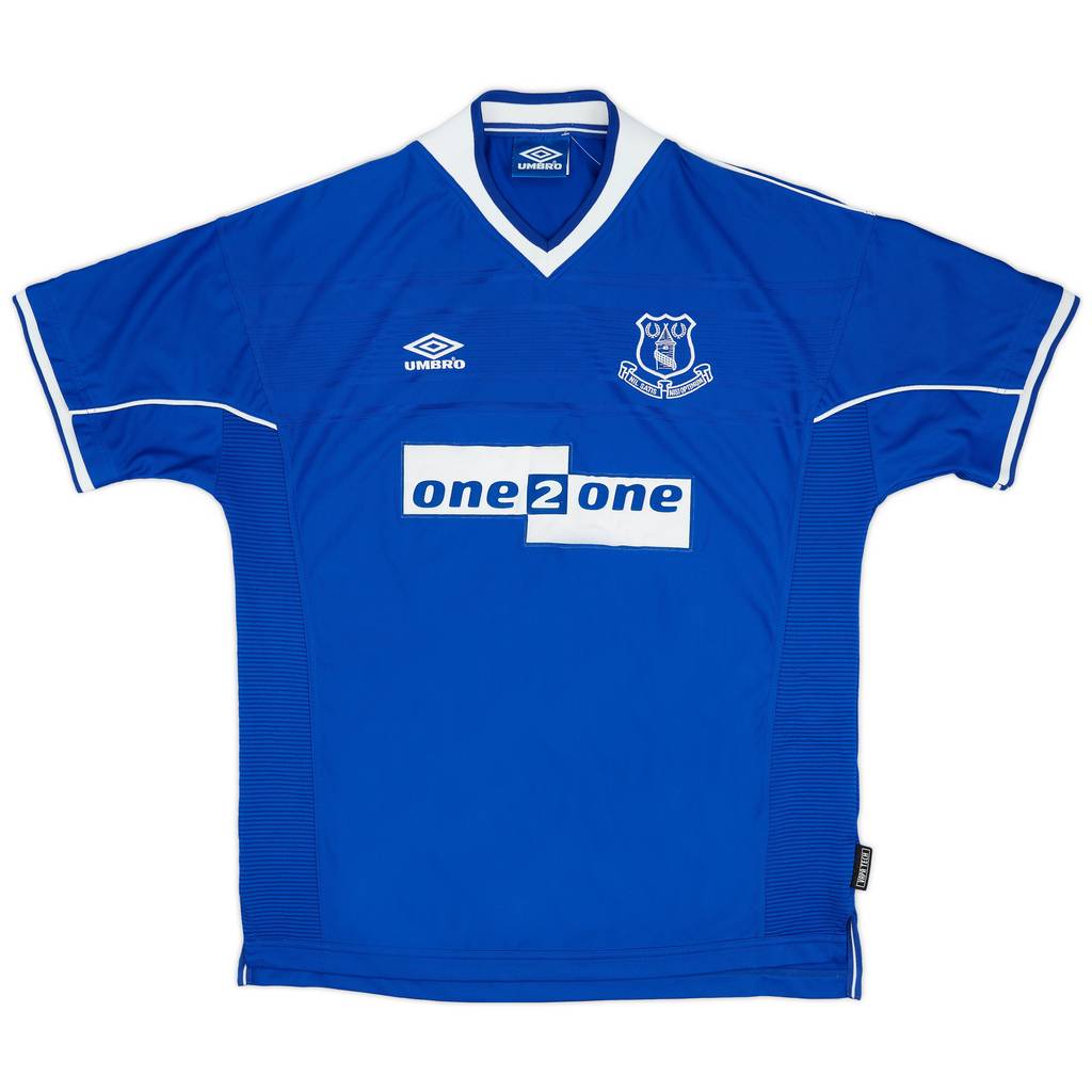 1999-00 Everton Home Shirt - 9/10 - (XL)