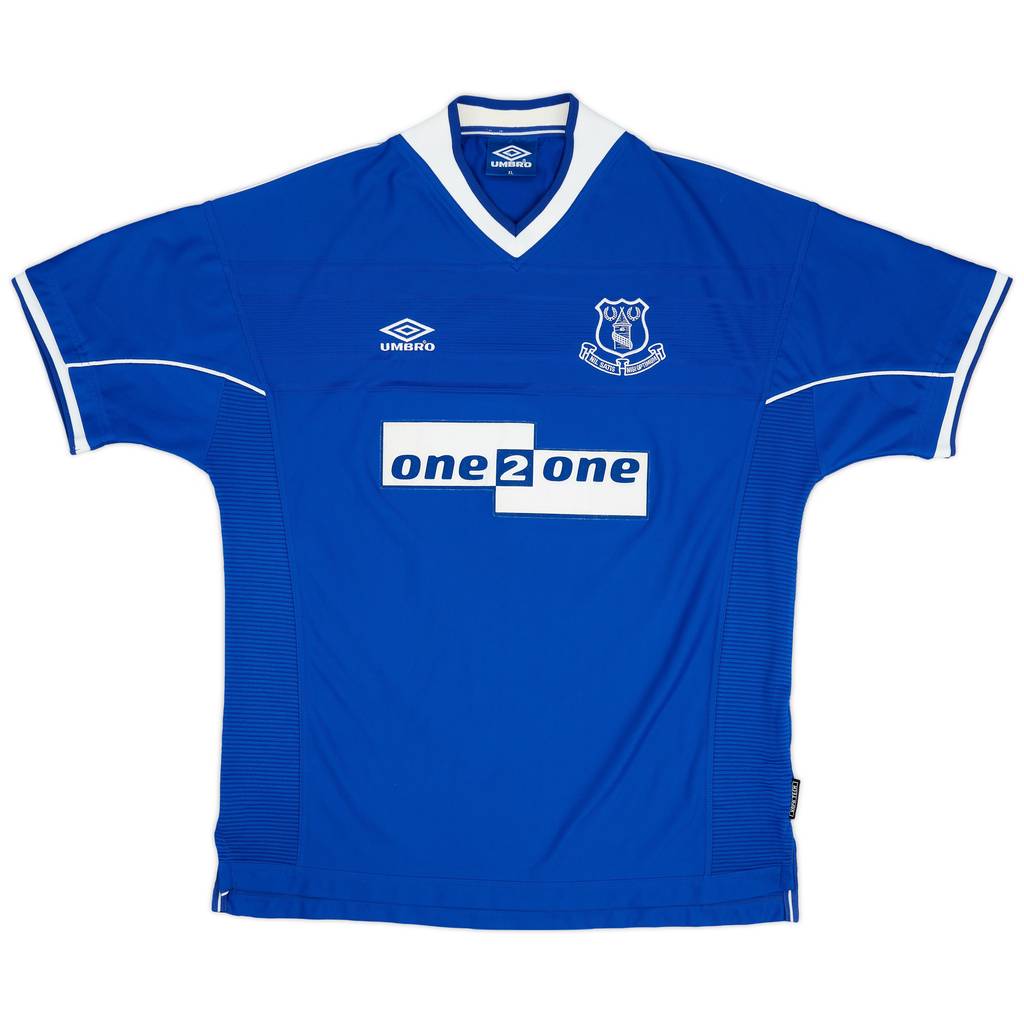 1999-00 Everton Home Shirt - 9/10 - (XL)