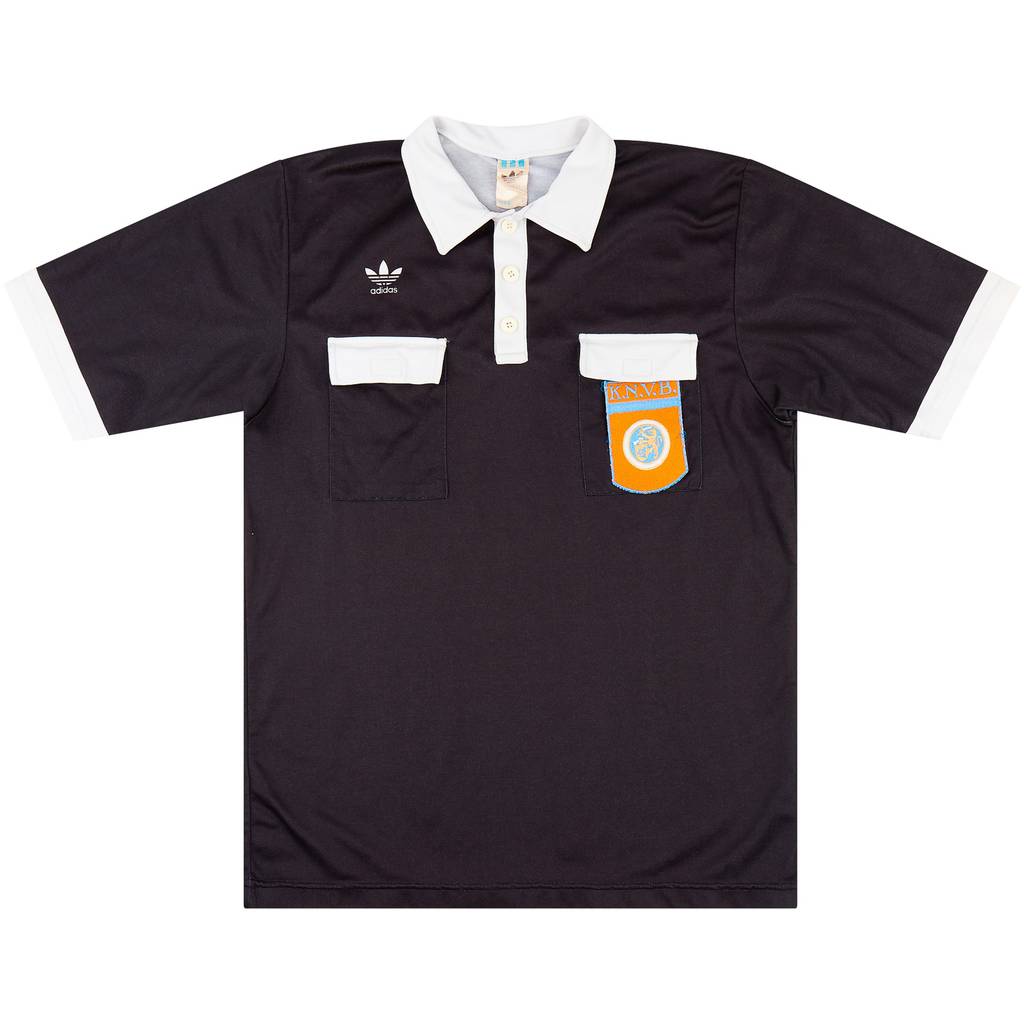 1990s Netherlands adidas Referee Shirt - 7/10 - (L)