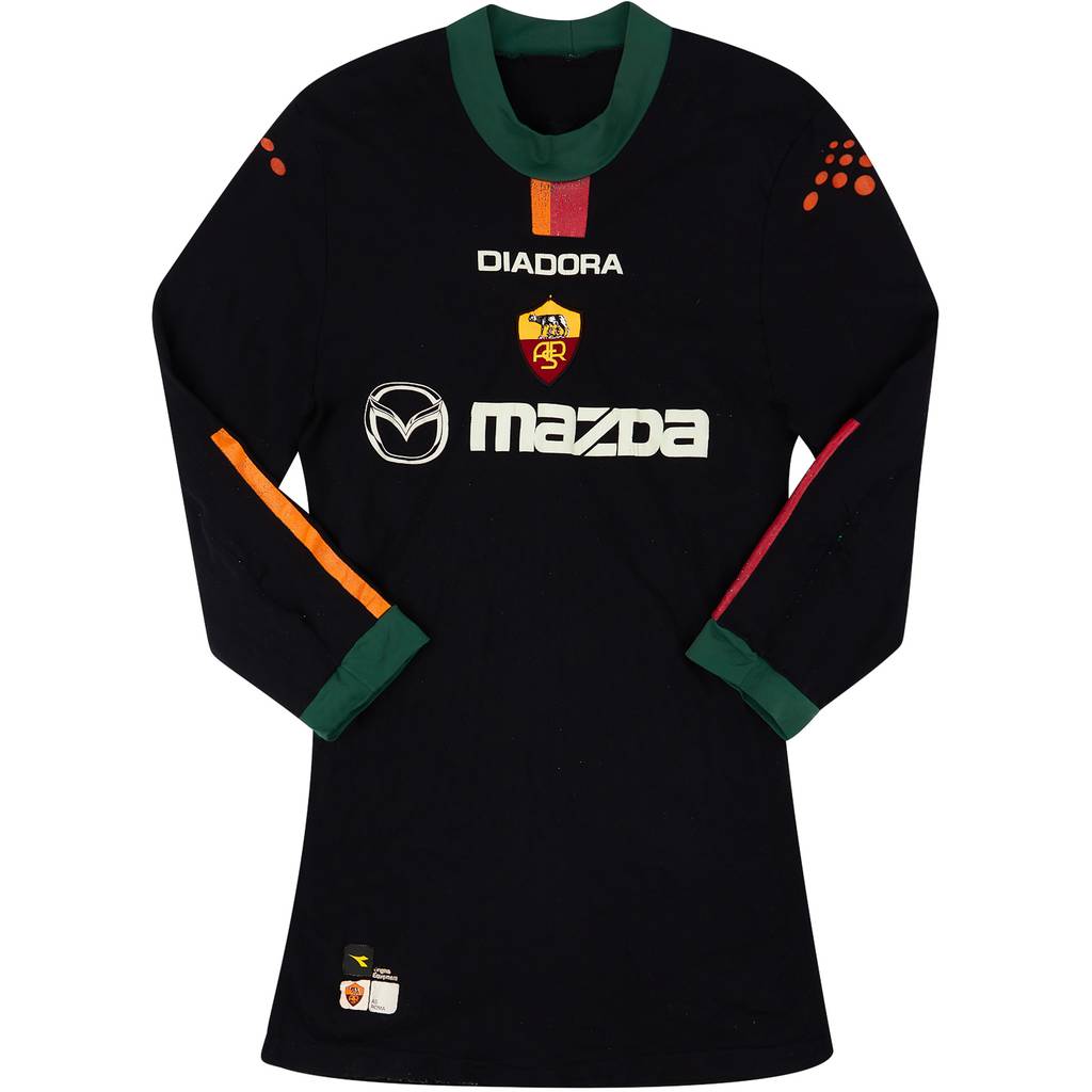 2004-05 Roma European Home L/S Shirt - 5/10 - (XXL)