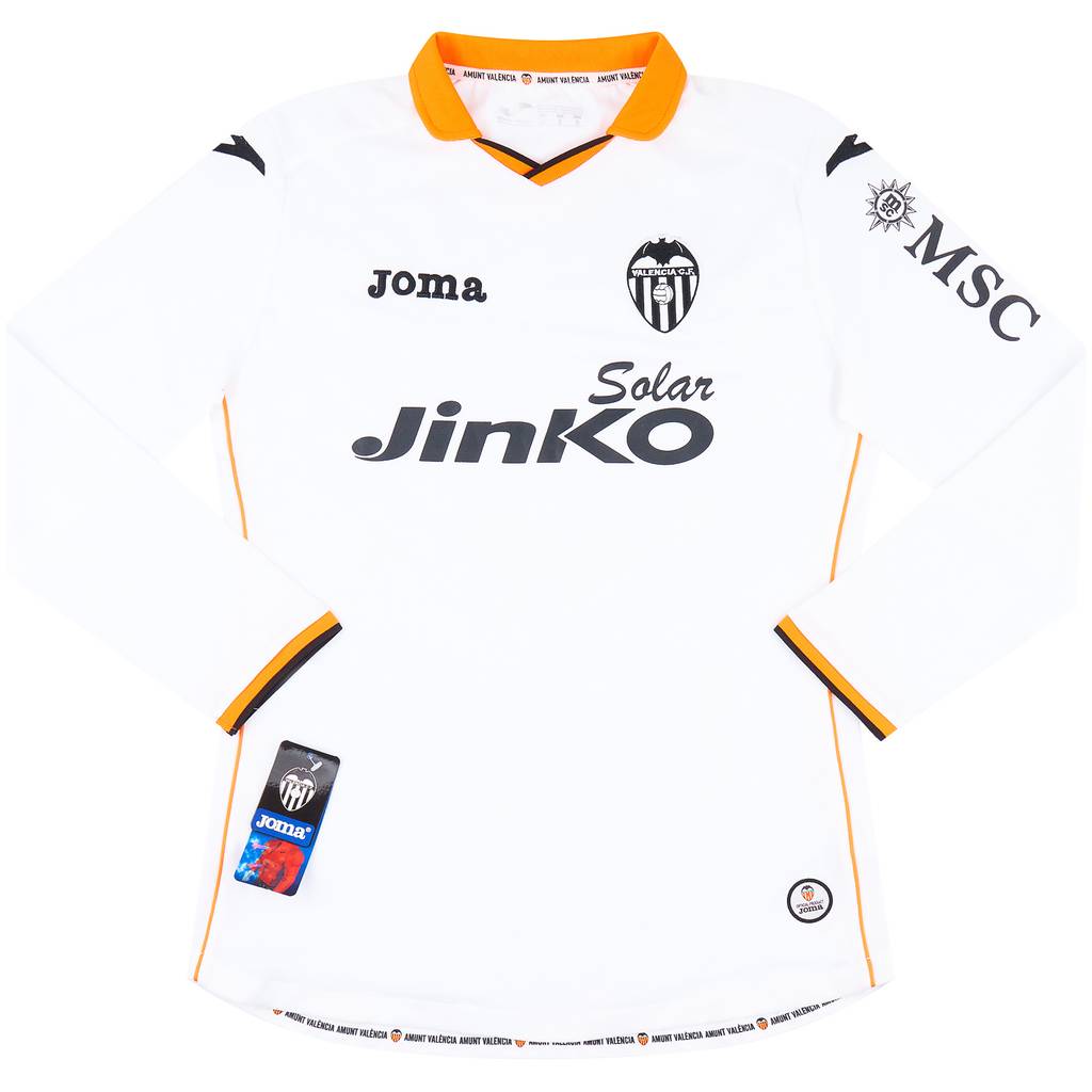 2013-14 Valencia Home L/S Shirt S