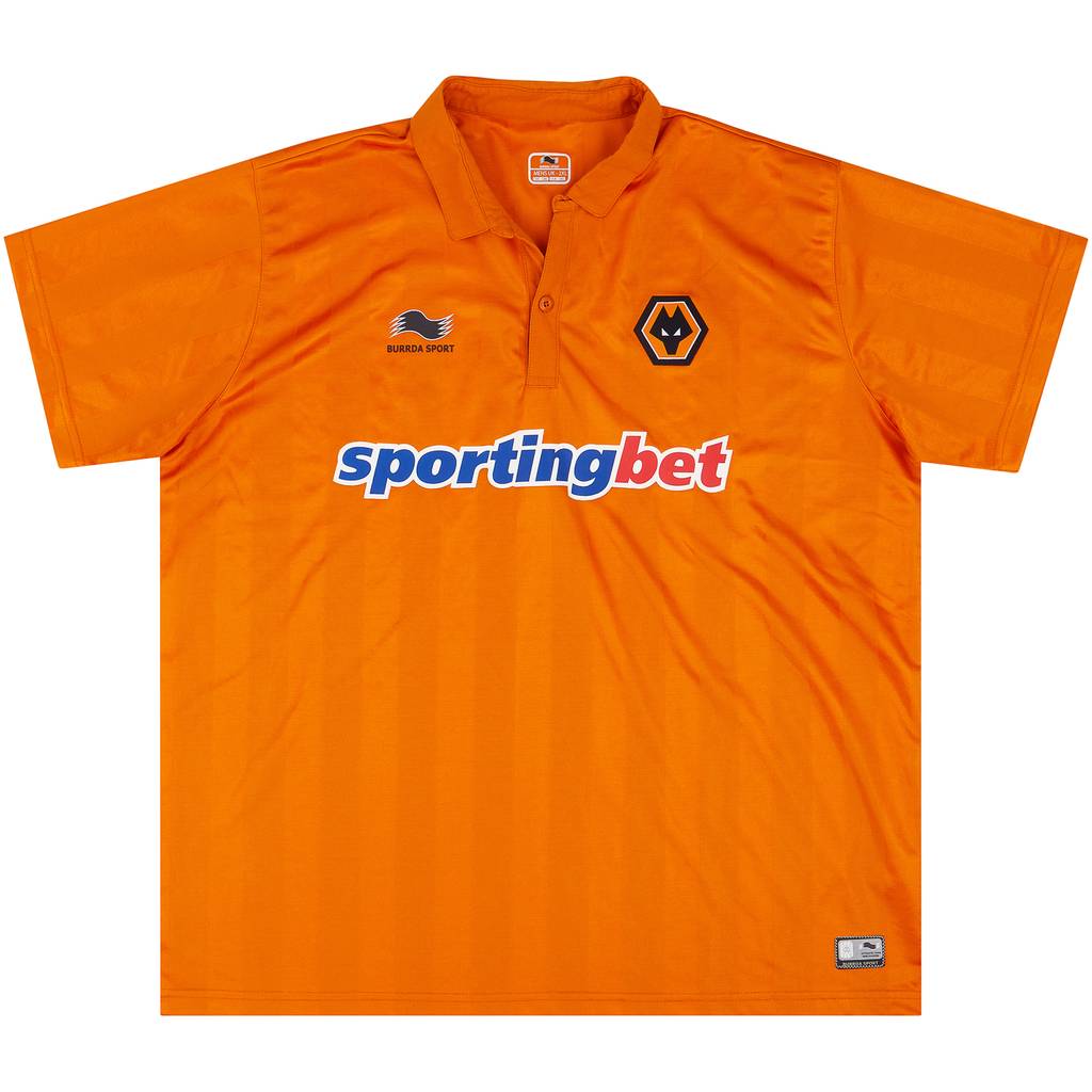 2012-13 Wolves Home Shirt - 9/10 - (XXL)