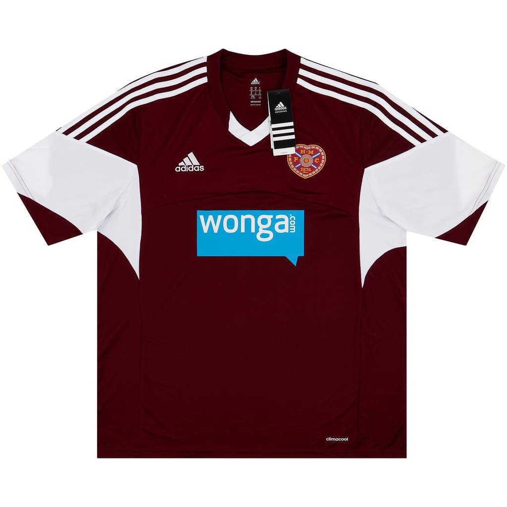 2013-14 Hearts Home Shirt XL