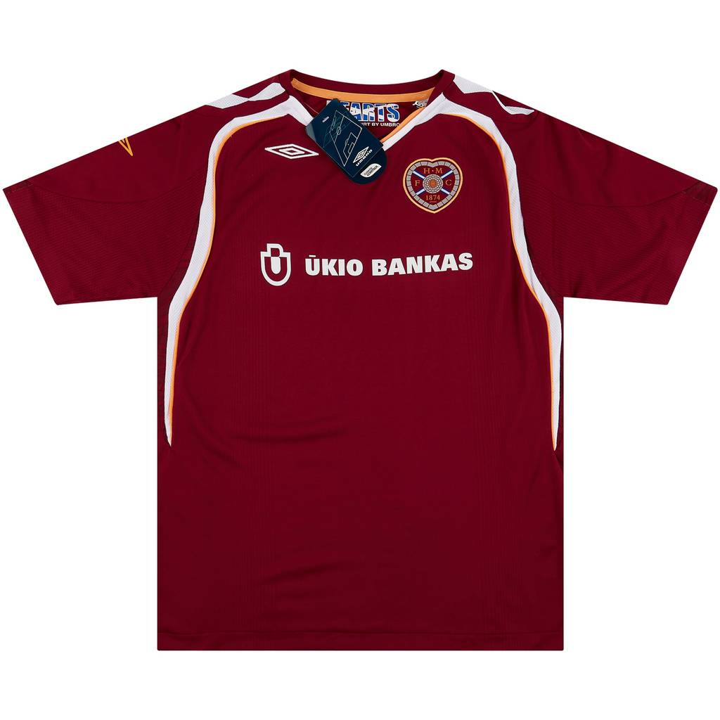2007-08 Hearts Home Shirt Women's (XL)