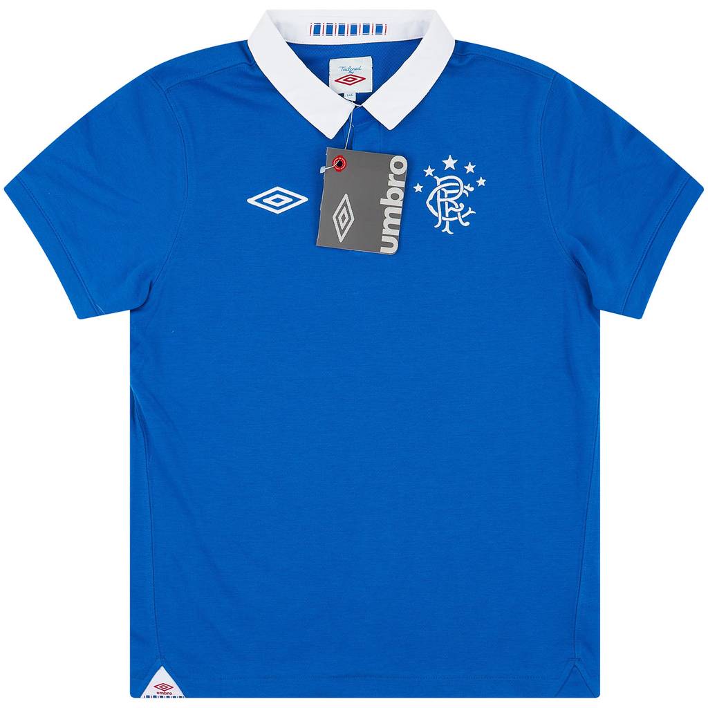 2010-11 Rangers Home Shirt M.Boys